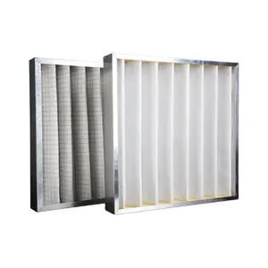 Air Conveyer Panel filter with washable and reusable G2 G3 G4 pre filter 46 96 mm thickness
