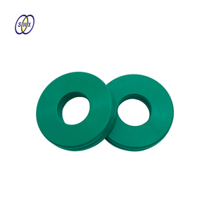 Rondella di gomma rotonda rotonda grigiosa modellata su misura in Silicone - Product Image 4