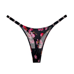 Culotte de maintien sans couture pour femmes, lot de plusieurs strings, couleurs variées, avec dos en <span class=keywords><strong>T</strong></span> - Product Image 4