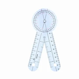 6 Inch Plastic Ruler Contact Angle Goniometer Medical Ruler