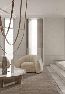 家具工場直送 モダン リビングルーム ソファ 白いファブリックソファ - Product Image 6