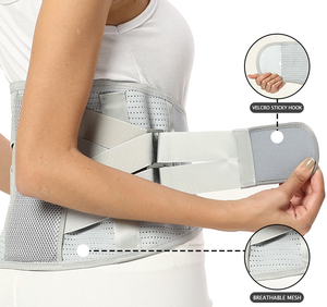Cintura di Supporto Lombare Unisex di Alta Qualità per Professionisti Medici, Comoda e Traspirante, per Alleviare il Dolore alla <span class=keywords><strong>Schiena</strong></span> - Product Image 6
