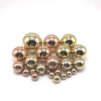 Lead Free Solid Brass Ball Ceiling Hanging Decorative Sphere Copper Bell Brass Bell Accessories Bearing Ball Free Sample
