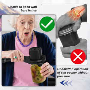 Ouvre-bocal électrique automatique rechargeable 2-en-1 mains libres facile à utiliser <span class=keywords><strong>pour</strong></span> les seniors avec technologie Power-Clamp - Product Image 3