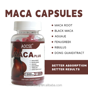 Capsules de Maca d'Usine OEM : Améliorez la Fermeté et l'Élargissement des Fesses – Complément Herbal Naturel pour Personnes d'Âge Moyen et Âgées - Product Image 5