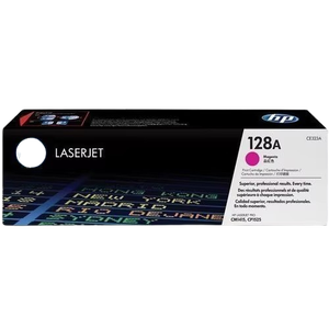 Cartouche de toner magenta complète CE323A 128A avec puce, garantie 1 an, compatible d'origine pour imprimantes, emballage en vrac 2 kg - Product Image 1