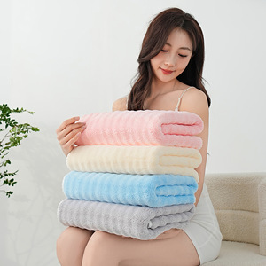 Toalla de Baño Grande de Felpa de Coral, Extra Gruesa, 90*170, de Secado Rápido, Altamente Absorbente, <span class=keywords><strong>para</strong></span> Adultos, Natación, <span class=keywords><strong>Playa</strong></span>, Regalo, Bordada - Product Image 4