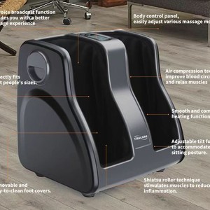 Massive Health Knee Massager <b>Wireless</b> Remote Control Infrared Physiotherapy <b>Vibration</b> Heat Therapy Air Pressure Massage - Product Image 2