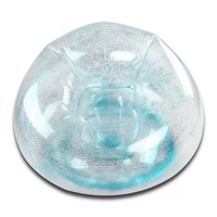 Juego de muebles de jardín para exteriores, sofá cama inflable, tumbona para adultos, ocio, sofá cama de aire en forma de S con flocado