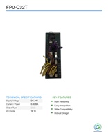 Controlador Lógico Programable (PLC) P-an Smart FP0-C32T Usado para Automatización Industrial