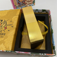 Kartu Tarot Oracle Cetak Kustom Pabrik dengan Buku Panduan dan Pinggiran Berlapis Emas