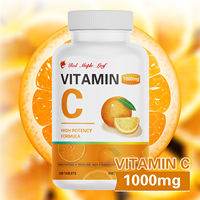 Comprimés de Vitamine C Naturelle - Certifiés GMP, Favorisent la Vitalité Générale et l'Éclat de la Peau, 100 Comprimés Qualité Premium
