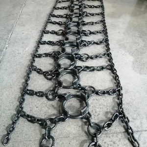 Cadenas de Nieve Multianillo para Neumáticos de Invierno, Estructura de Acero Soldado, Certificación ISO9001, Personalización, Pintadas, Grado 80 - Product Image 2