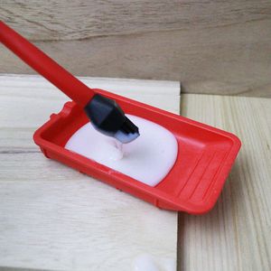 Kit <span class=keywords><strong>de</strong></span> colle silicone 3 pièces pour le <span class=keywords><strong>travail</strong></span> <span class=keywords><strong>du</strong></span> bois – Ensemble d'application avec pinceau, spatule, plateau et racloir – Outils <span class=keywords><strong>de</strong></span> colle à bois réutilisables et faciles à nettoyer - Product Image 2