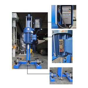 เครื่องกระจายสารแบบปรับความถี่ได้ในห้องปฏิบัติการ ยกด้วยมือ ปริมาตร 0.2-50 ลิตร อุปกรณ์ผสมสีและหมึก - Product Image 4