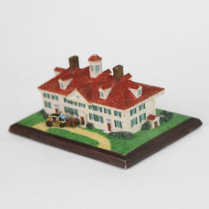 Maqueta Coleccionable de una Mansión Americana, Réplica de Mount Vernon en Resina, Decoración para el Hogar - Product Image 6