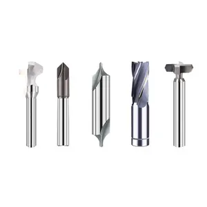 Micro Carbide End Mill Tools Customized Cutting Tools for Wood General Metal Alloy Original Lower Price Milling Solid 10 Pieces