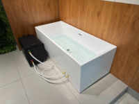 Baignoires de spa hydrothérapeutiques portables de luxe SICO, chaudes et froides, design moderne pour salle de bain, multiples avantages inclus