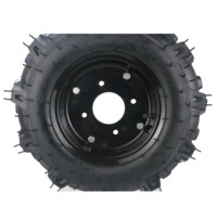 4.00-10 pour les pneus de machines agricoles pneumatiques Micro Tiller 400-10 Roues pivotantes pour tracteurs avec roue en caoutchouc pour mieux