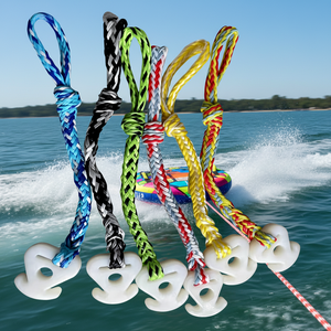 Corde de remorquage haute résistance 50 lb pour wakeboard, <span class=keywords><strong>ski</strong></span> nautique et loisirs aquatiques - Product Image 1