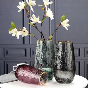 <span class=keywords><strong>2021</strong></span>ใหม่24พันขอบสีทองแจกันดอกไม้แก้วตกแต่งบ้าน - Product Image 3