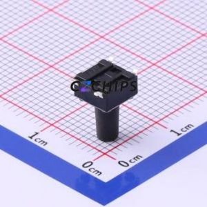 UK-B0228-G10-160 Tactile Switch SMD-4P,6x6mm Switch Single Pole Single Throw Round Button 1.6N Vertical Mount - Product Image 2