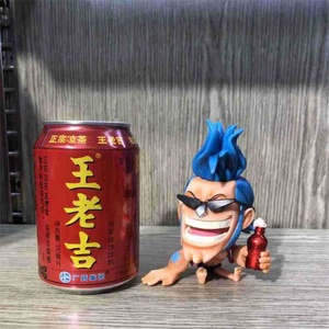 FigureCrazy One Piece FRANKY Q Version Rire et S'asseoir Mignon Figurines d'action en PVC OP Zoro Nami Brook Chopper <span class=keywords><strong>Usopp</strong></span> 10cm - Product Image 4