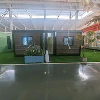 Vente en gros Chine Prix bas OEM Villa miniature de luxe unique 20ft 40ft Maison conteneur écologique extensible en panneaux sandwich
