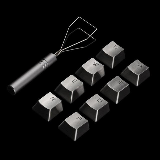 Custom CNC Machined Zinc Alloy Metal Keycaps for Mechanical Keyboard Classical Style