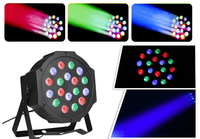 Projecteur de scène professionnel pour mariage 18x3W Slim Flat Par Light 18pcs DMX LED Flat Par DJ Uplight