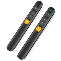 Presentador Inalámbrico Bluetooth de Modo Dual con Puntero Láser de Largo Alcance (100m) para MacBook, Surface, iPad y Enseñanza