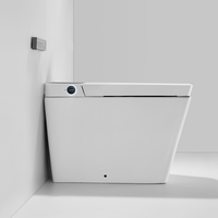 WC intelligent en céramique blanche de luxe de haute qualité K20 avec réservoir d'eau intégré
