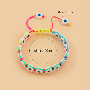 2024 pulseras tejidas <span class=keywords><strong>de</strong></span> cuentas <span class=keywords><strong>de</strong></span> ojo malvado <span class=keywords><strong>de</strong></span> moda pulsera <span class=keywords><strong>de</strong></span> cuentas <span class=keywords><strong>de</strong></span> ojo malvado <span class=keywords><strong>de</strong></span> arcilla colorida pulsera <span class=keywords><strong>de</strong></span> amuleto <span class=keywords><strong>de</strong></span> playa <span class=keywords><strong>de</strong></span> verano para mi <span class=keywords><strong>hija</strong></span> - Product Image 5