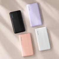 DOUBLE PONY Produk Terbaru 10000mAh 20W Pengisian Cepat Power Bank Tipis Portabel Tahan Air dengan Output Tipe-C