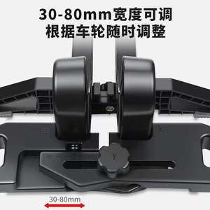 Anker <b>Bicycle</b> <b>Rack</b> Floor Standing Adjustable ABS Black Powder Coating For Road Mountain Bike Display Stand - Product Image 3