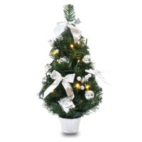Mini sapin de Noël artificiel multi-designs, décoration de table, mini sapin de Noël