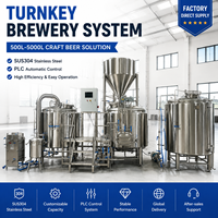 Equipo de Elaboración de Cerveza Comercial Personalizado de 1000L con Calentamiento Eléctrico a Vapor Opcional, Maquinaria Sanitaria para Exportaciones Globales