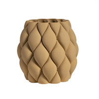 Grille en céramique imprimée en 3D, ornement décoratif haut de gamme style Ins
