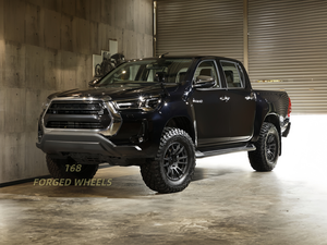 168 Rines Personalizados 5x139.7 5x127 5x115 de 20 Pulgadas 22x10J 24x10J para Todoterreno, Color Negro Mate para Dodge <span class=keywords><strong>Jeep</strong></span> Wrangler Land Rover - Product Image 6