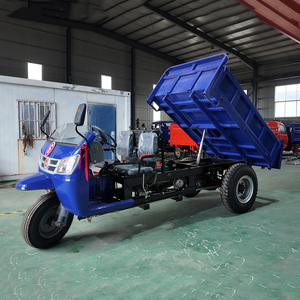 Tricycle cargo diesel puissant à <span class=keywords><strong>3</strong></span> <span class=keywords><strong>roues</strong></span> avec auvent, robuste pour terrains accidentés, vente chaude - Product Image 3