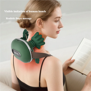 Masajeador de Cuello Automático Más <span class=keywords><strong>Popular</strong></span>, Masajeador Eléctrico Portátil para Hombros y Cuello con Calor, Masajeador Cervical Biónico - Product Image 4