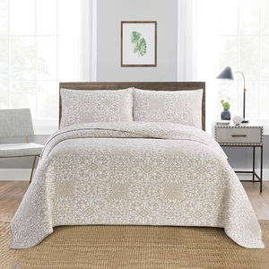 Ensemble <span class=keywords><strong>de</strong></span> couette couvre-<span class=keywords><strong>lit</strong></span> Jacquard <span class=keywords><strong>pour</strong></span> la maison hôtel mariage hôpital respirant doux polyester - Product Image 1