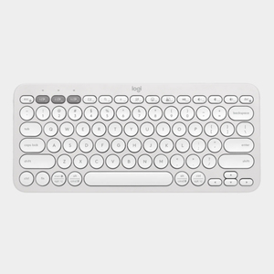 <span class=keywords><strong>Tastiera</strong></span> <span class=keywords><strong>Bluetooth</strong></span> <span class=keywords><strong>Wireless</strong></span> Logitech Stylish Series PEBBLE KEYS 2 K390, Ultra-Sottile e Portatile, Nuova Versione Migliorata, 79 Tasti - Product Image 1
