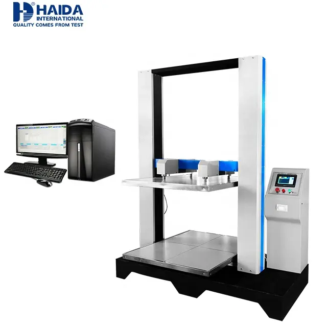 ISTA Compression Test 20kN/2000kg Computer Control High Accuracy Packaging Box Carton Compression Test Machine