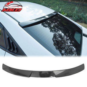 Convient pour Honda Civic Sedan 2016-2021, style JDM, becquet de toit en fibre de carbone imprimée - Product Image 1