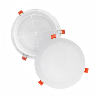 Diffuseur de sortie d'air frais réglable avec maille filtrante Système HVAC Ventilation ronde ABS plastique ressort disque Valve d'air