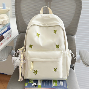 Nuevas llegadas: Mochila escolar de diseño exclusivo para estudiantes, estilo nicho, moda transfronteriza, mochila juvenil bordada para el campus, gran capacidad. - Product Image 2