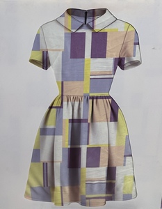 Tùy Chỉnh Hoa In <span class=keywords><strong>Elastane</strong></span> Poly Vải Siêu Mềm 100D Dệt <span class=keywords><strong>Polyester</strong></span> 4 Cách Căng Vải Cho Ăn Mặc - Product Image 1