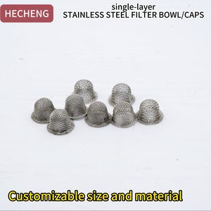 SUS 304 316 Drahtgeflecht-Filterkappe Kuppelförmiger Sieb Edelstahl-Drahtgeflecht-Schüssel-Filter Sieb - Product Image 4