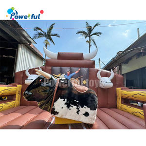 Máquina de <span class=keywords><strong>Toro</strong></span> Mecánico Inflable Gigante de PVC de 5m, Simulador de Montar Ajustable, Juegos Mecánicos Crazy Rodeo, Precio de Fábrica - Product Image 2